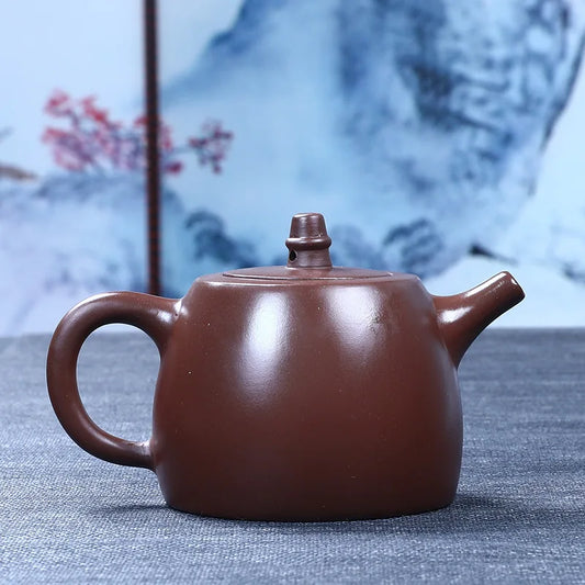 350ml Hand-painted Yixing Purple Clay Teapot Ball Hole Filter Beauty Kettle Chinese Zisha Tea Set Tradition Custom Tea Pot Gifts