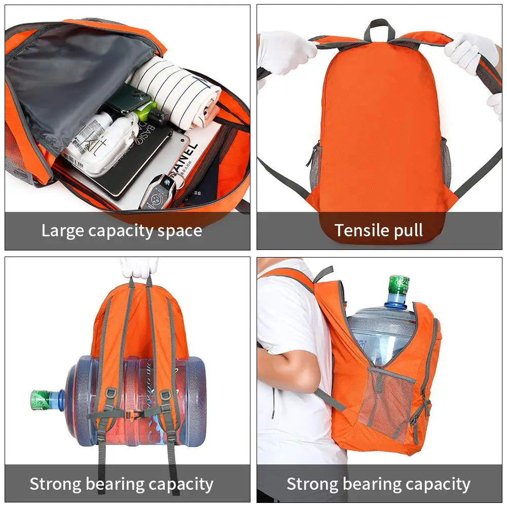 35L Lightweight Foldable Waterproof Packable Travel Small Hiking Backpack Daypack for men women