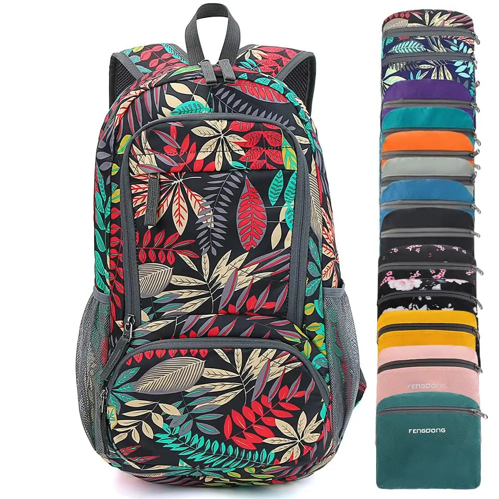 35L Lightweight Foldable Waterproof Packable Travel Small Hiking Backpack Daypack for men women