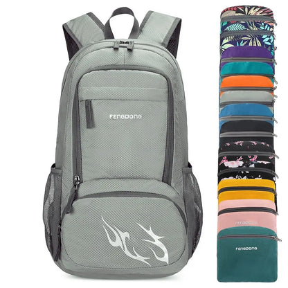 35L Lightweight Foldable Waterproof Packable Travel Small Hiking Backpack Daypack for men women