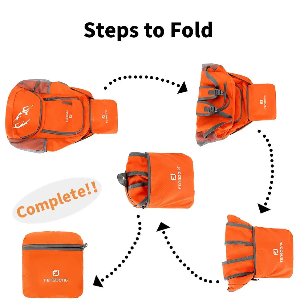 35L Lightweight Foldable Waterproof Packable Travel Small Hiking Backpack Daypack for men women