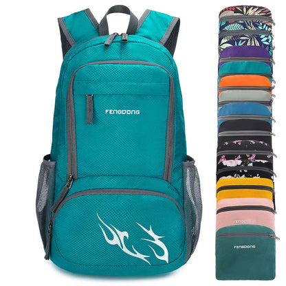 35L Lightweight Foldable Waterproof Packable Travel Small Hiking Backpack Daypack for men women