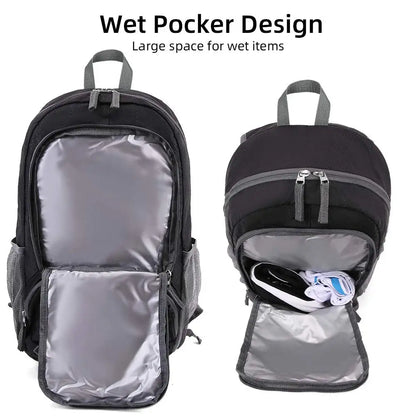 35L Lightweight Foldable Waterproof Packable Travel Small Hiking Backpack Daypack for men women