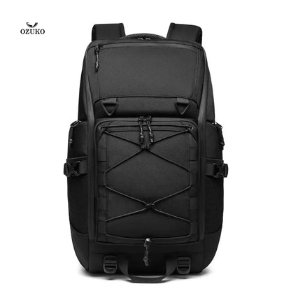 35L Travel Backpack For Men Nylon Bag Outdoor Waterproof 17.3 inch Laptop Backpack Multi-function Large Capacity Hiking Backpack