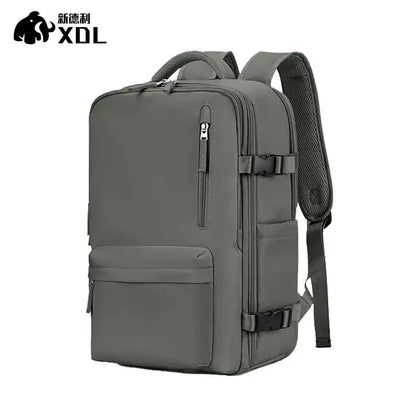 35L Travel Backpack Laptop Bag Schoolbag Multifunctional USB Charging Mochila Waterproof Luggage Shoulder Bags with Shoes Pocket