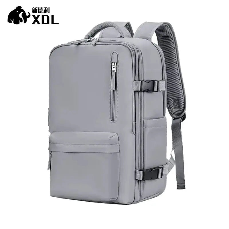 35L Travel Backpack Laptop Bag Schoolbag Multifunctional USB Charging Mochila Waterproof Luggage Shoulder Bags with Shoes Pocket