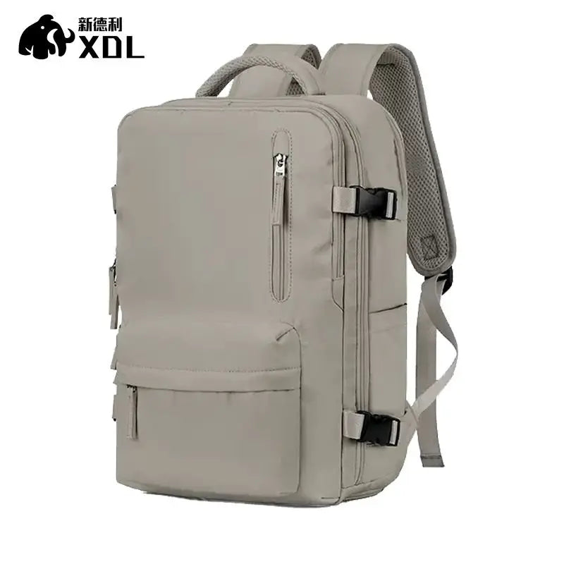 35L Travel Backpack Laptop Bag Schoolbag Multifunctional USB Charging Mochila Waterproof Luggage Shoulder Bags with Shoes Pocket