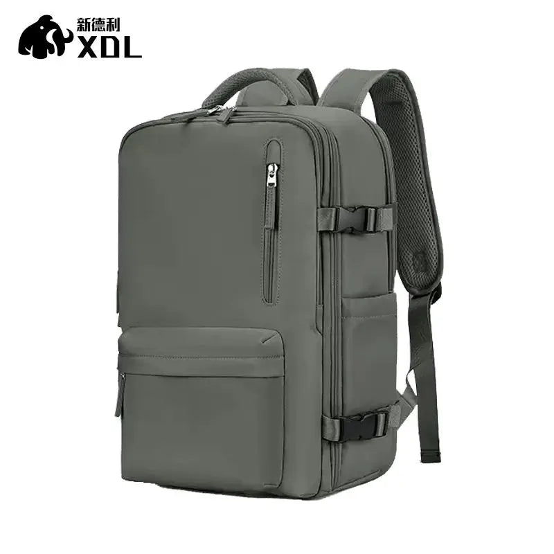 35L Travel Backpack Laptop Bag Schoolbag Multifunctional USB Charging Mochila Waterproof Luggage Shoulder Bags with Shoes Pocket