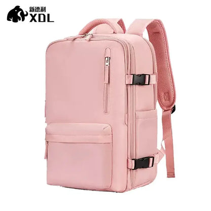 35L Travel Backpack Laptop Bag Schoolbag Multifunctional USB Charging Mochila Waterproof Luggage Shoulder Bags with Shoes Pocket