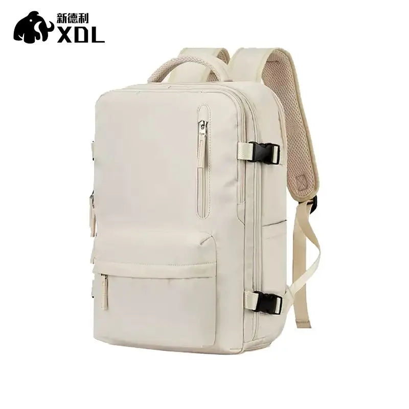 35L Travel Backpack Laptop Bag Schoolbag Multifunctional USB Charging Mochila Waterproof Luggage Shoulder Bags with Shoes Pocket