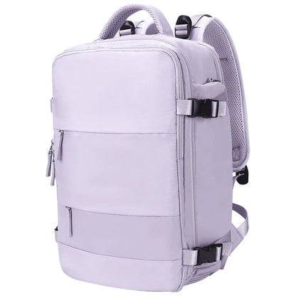 35L Travel Bag Multifunctional Backpack Shoulder Bags Women Waterproof USB Charging Laptop Backpack mochilas with Shoes Pocket