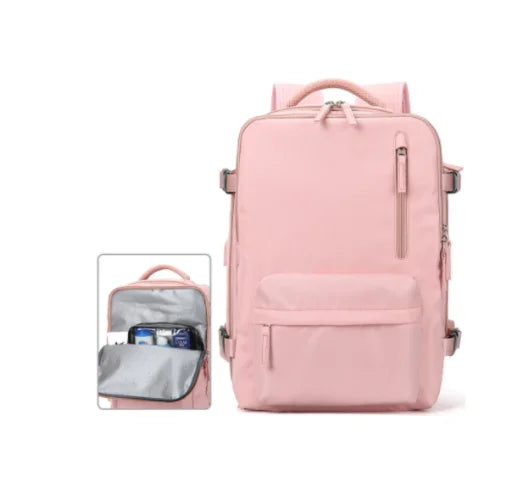 35L Travel Bag Multifunctional Backpack Shoulder Bags Women Waterproof USB Charging Laptop Backpack mochilas with Shoes Pocket