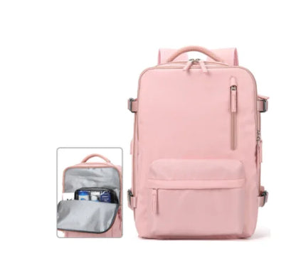 35L Travel Bag Multifunctional Backpack Shoulder Bags Women Waterproof USB Charging Laptop Backpack mochilas with Shoes Pocket