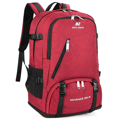 35L Unisex Men Large Capacity Outdoor with LuminousTravel Pack Sports Trekking Hiking Climbing Backpack for Male