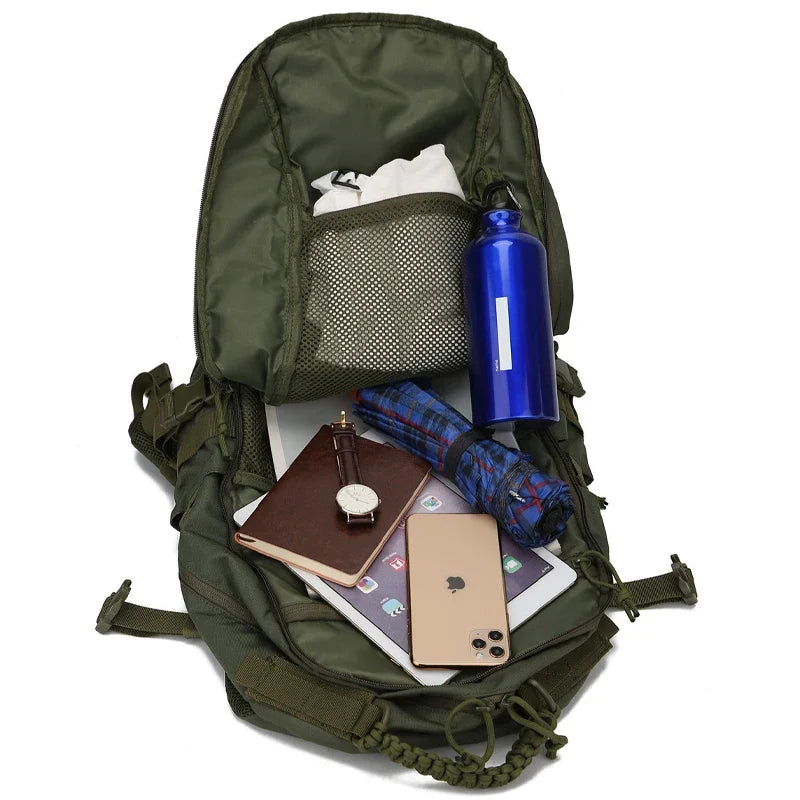 35L Waterproof outdoor Travel backpack Camping Hiking Safari Large capacity backpack Molle Hiking Backpack Outdoor Bag