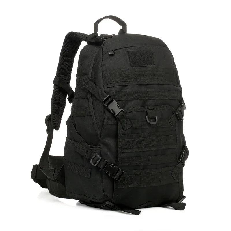 35L large capacity men's outdoor travel hiking backpack 3P soft back outdoor waterproof bag Hiking camping hunting bag