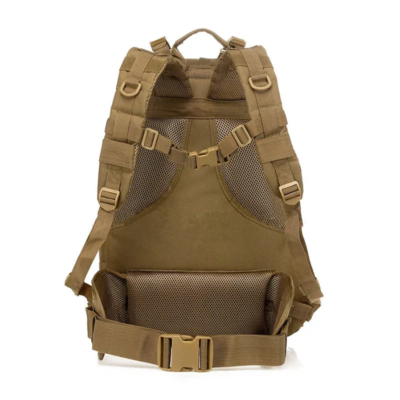 35L large capacity men's outdoor travel hiking backpack 3P soft back outdoor waterproof bag Hiking camping hunting bag