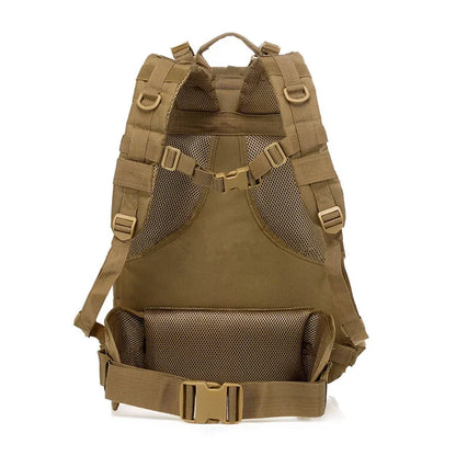 35L large capacity men's outdoor travel hiking backpack 3P soft back outdoor waterproof bag Hiking camping hunting bag
