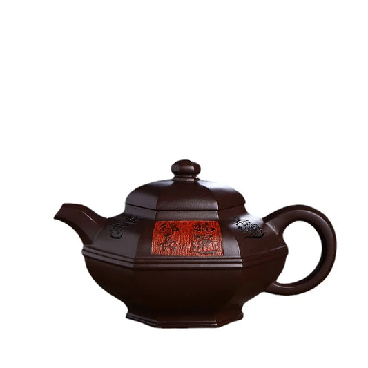 360cc Chinese Yixing Zisha Purple Clay Handmade ZiNi Teapot