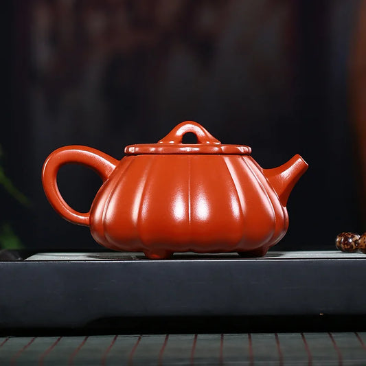 360ml Chinese Yixing Purple Clay Teapot Handmade Black Mud Filter Tea Infuser Zisha Stone Scoop Tea Pot Tea Ceremony Supplies