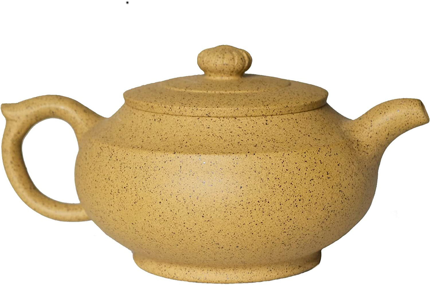 Chinese Zisha Teapot Yixing Clay Sesame Mud Tea Pot for Home Office (Pumpkin)