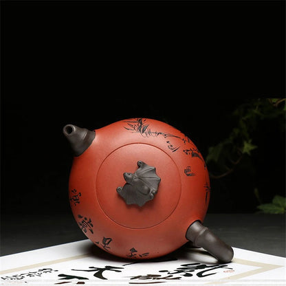 370ml original ore yixing zisha tea pot marked handmade kungfu pot of tea Chinese purple grit tea pots limited stock China new