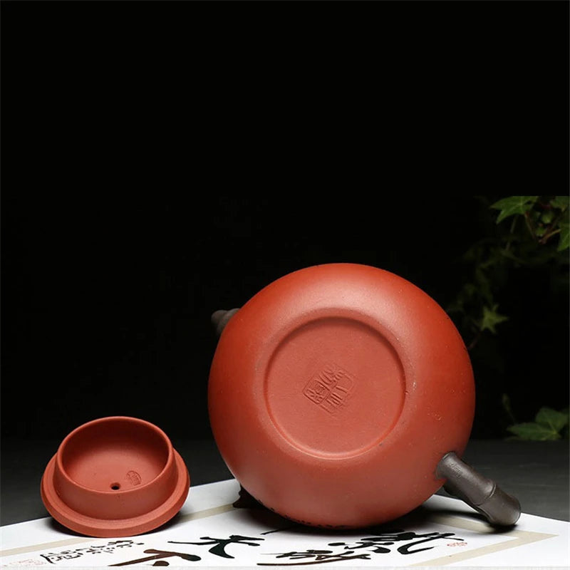 370ml original ore yixing zisha tea pot marked handmade kungfu pot of tea Chinese purple grit tea pots limited stock China new