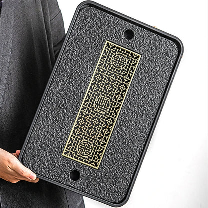 37x23.8x3.5cm Light Luxury Tea Table Tray High Quality Chinese Tea Tray Tea Set Board Drainage Water Storage Tea Board