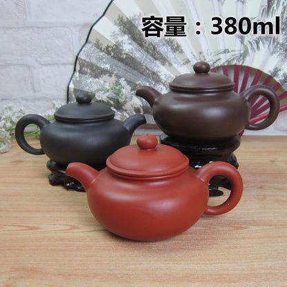 380ml Authentic Yixing Purple Clay Teapot Handmade Filter Beauty Tea Pot Chinese Zisha Tea Maker Tradition Teaware Accessories