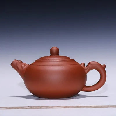 390ml big tea pot marked dragon design yixing zisha pot Chinese kungfu pot of tea half handmade China tea brewer pots on sales