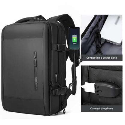 39L Men Backpack Business Laptop Backpack 17inch Large Capacity Travel Bag fashion school Backpack for outdoor backpack