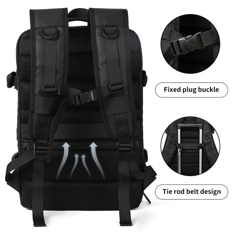 39L Men Backpack Business Laptop Backpack 17inch Large Capacity Travel Bag fashion school Backpack for outdoor backpack