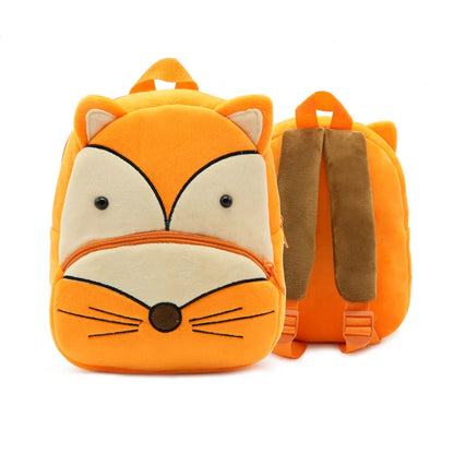 3D Cartoon Animals Children Backpacks for Girls Boys Soft Plush Kindergarten Kids School Bag Kawaii Children SchoolBags
