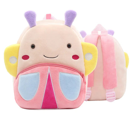 3D Cartoon Animals Children Backpacks for Girls Boys Soft Plush Kindergarten Kids School Bag Kawaii Children SchoolBags