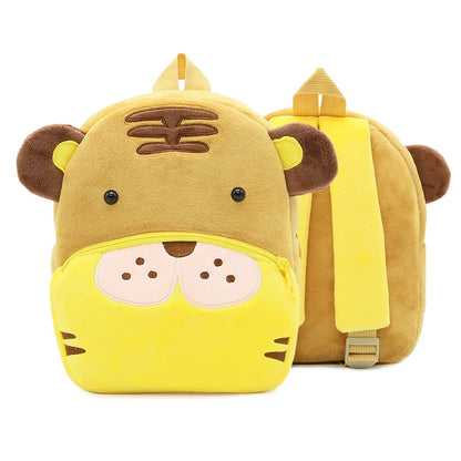3D Cartoon Animals Children Backpacks for Girls Boys Soft Plush Kindergarten Kids School Bag Kawaii Children SchoolBags