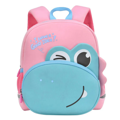 3D Cartoon Big Eyes Dinosaur School Bags Cute Kids Backpacks for Boys 2-5 Years Girls Baby Toddler Kindergarten Children Mochila