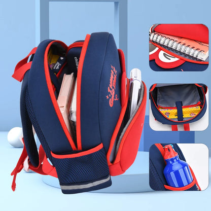 3D Cartoon Big Eyes Dinosaur School Bags Cute Kids Backpacks for Boys 2-5 Years Girls Baby Toddler Kindergarten Children Mochila