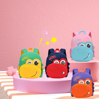 3D Cartoon Big Eyes Dinosaur School Bags Cute Kids Backpacks for Boys 2-5 Years Girls Baby Toddler Kindergarten Children Mochila