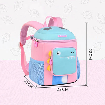 3D Cartoon Dinosaur Children School Bags for Boys Anti-lost Kid Backpack Cute Waterproof Kindergarten Girls Preschool Bag