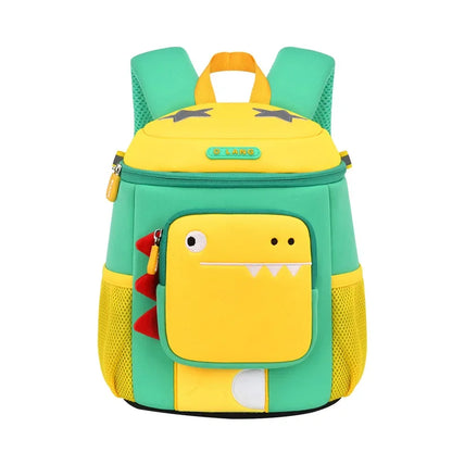 3D Cartoon Dinosaur Children School Bags for Boys Anti-lost Kid Backpack Cute Waterproof Kindergarten Girls Preschool Bag