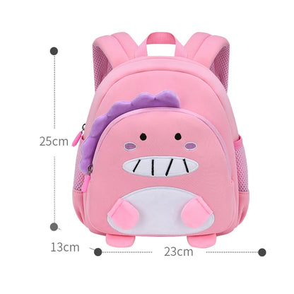 3D Cartoon Dinosaur School Bags Boys Cute Kids Backpack Baby Toddler Backpacks Kindergarten Children Mochila for Girls 2-5 Years