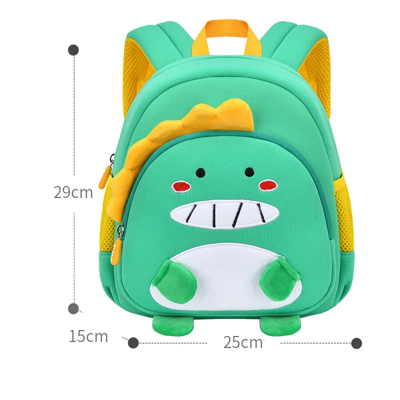 3D Cartoon Dinosaur School Bags Boys Cute Kids Backpack Baby Toddler Backpacks Kindergarten Children Mochila for Girls 2-5 Years