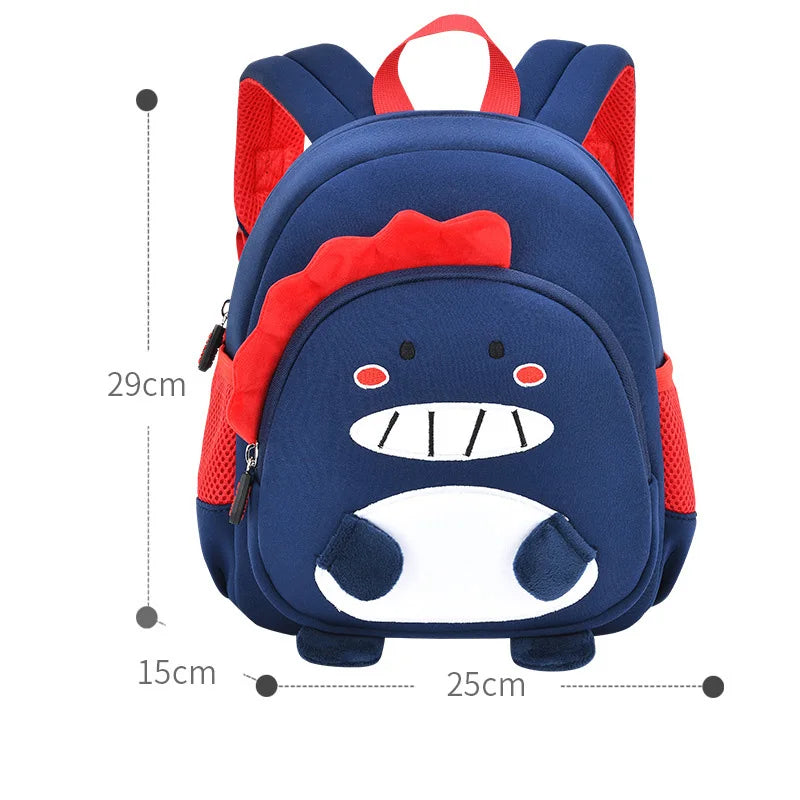 3D Cartoon Dinosaur School Bags Boys Cute Kids Backpack Baby Toddler Backpacks Kindergarten Children Mochila for Girls 2-5 Years