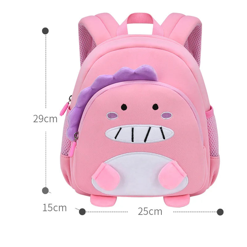 3D Cartoon Dinosaur School Bags Boys Cute Kids Backpack Baby Toddler Backpacks Kindergarten Children Mochila for Girls 2-5 Years