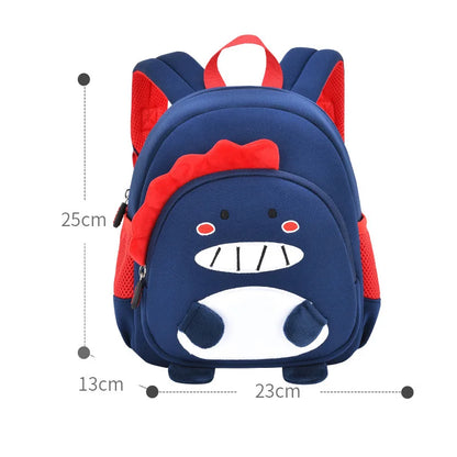 3D Cartoon Dinosaur School Bags Boys Cute Kids Backpack Baby Toddler Backpacks Kindergarten Children Mochila for Girls 2-5 Years