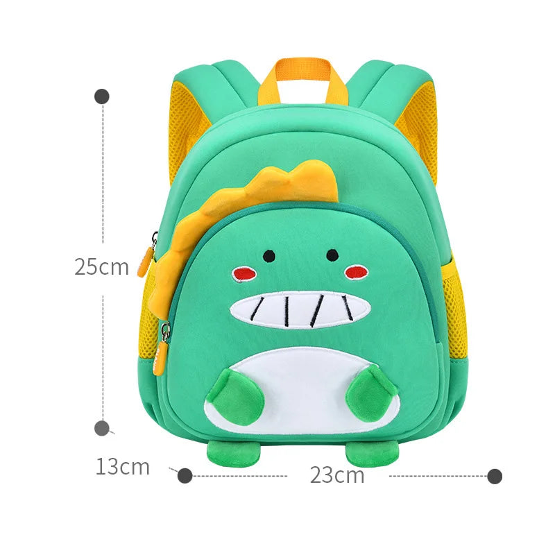 3D Cartoon Dinosaur School Bags Boys Cute Kids Backpack Baby Toddler Backpacks Kindergarten Children Mochila for Girls 2-5 Years