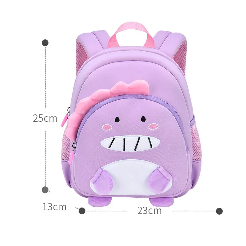 3D Cartoon Dinosaur School Bags Boys Cute Kids Backpack Baby Toddler Backpacks Kindergarten Children Mochila for Girls 2-5 Years