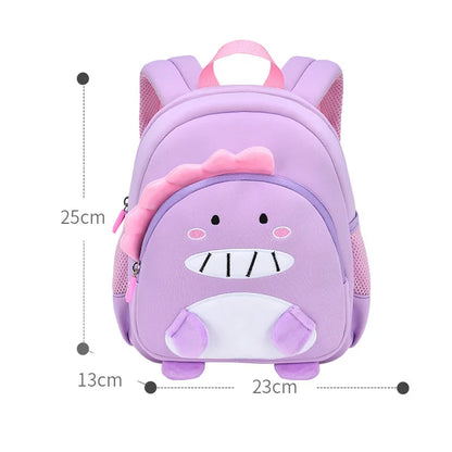 3D Cartoon Dinosaur School Bags Boys Cute Kids Backpack Baby Toddler Backpacks Kindergarten Children Mochila for Girls 2-5 Years