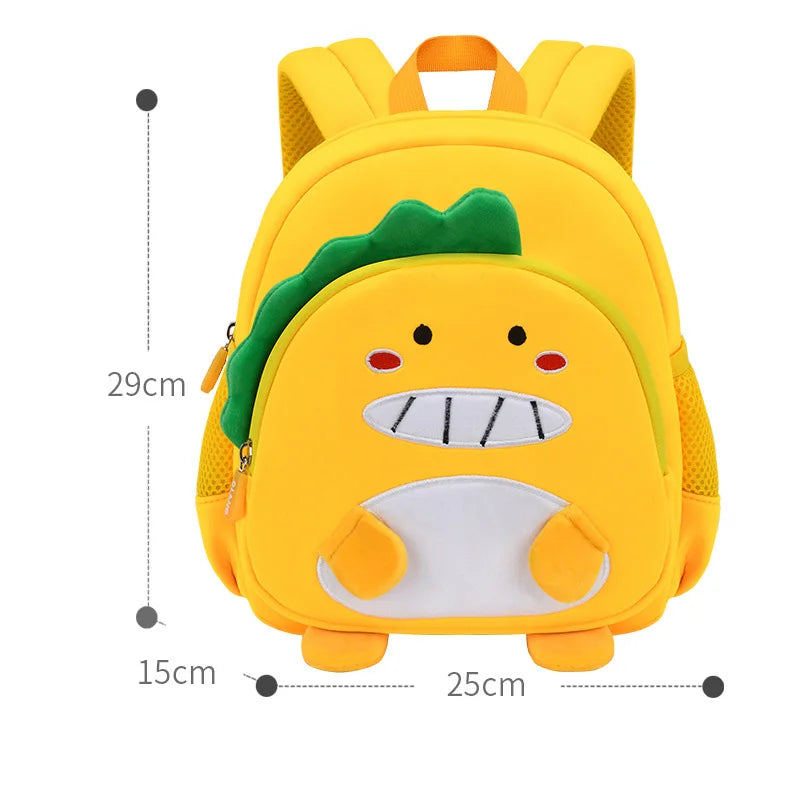3D Cartoon Dinosaur School Bags Boys Cute Kids Backpack Baby Toddler Backpacks Kindergarten Children Mochila for Girls 2-5 Years