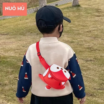 3D Cartoon Fox School Bags for Kids Anti-lost Girls Boys Toddler Backpack Kindergarten Children Bags Mochilas Para Estudiantes